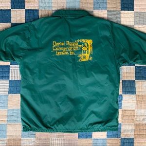 Vintage Daniel Boone Green Windbreaker Jacket